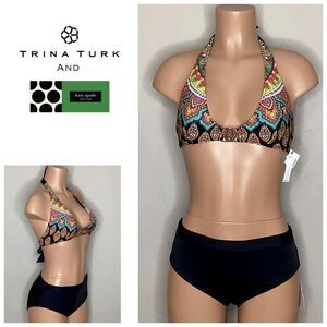 New. Trina Turk and Kate Spade bikini set. Small.